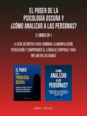 El Poder De La Psicología Oscura y ¿Cómo Analizar a Las Personas? - Audiobook